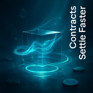 Why now: On-chain contracts that settle in hours (not weeks)