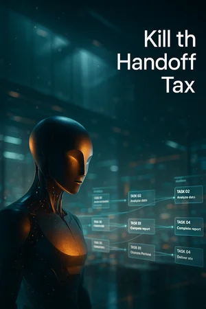 The truth about AI agents: they don’t replace your team—they remove the 30% “handoff tax”